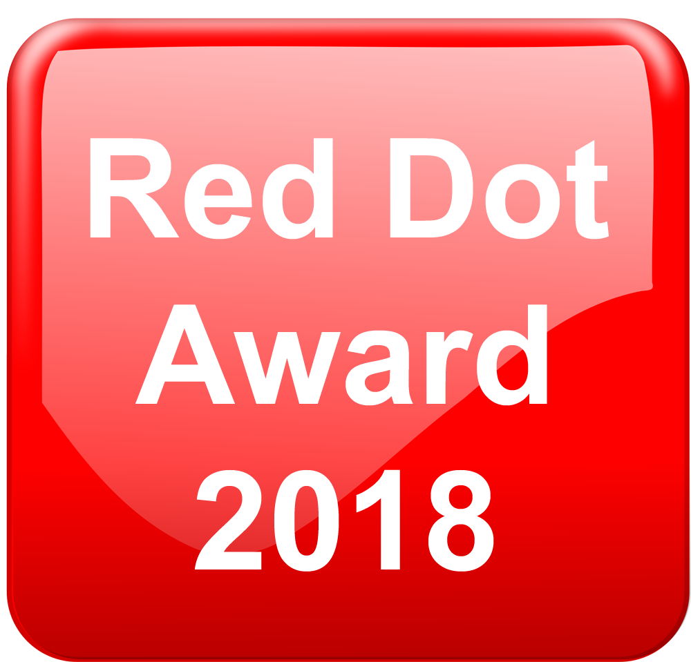 Обладатель награды Red Dot Award 2018 «Дизайн продукта»